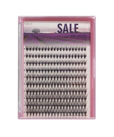 Vayator 20D 200 Clusters D Curl Professional Makeup False Eyelashes - Individual Extensions Cluster Eyelashes - Natural Soft Grafting - Choose from 8-18mm Mixed Lengths - Buy Online on GoSupps.com