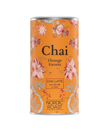Nordic Roast |Chai latte tea |Orange Grove |320g |Instant-chai tea latte mixture in powder form black tea with milk enjoying at home or in the caf is enough for 13-15 cups