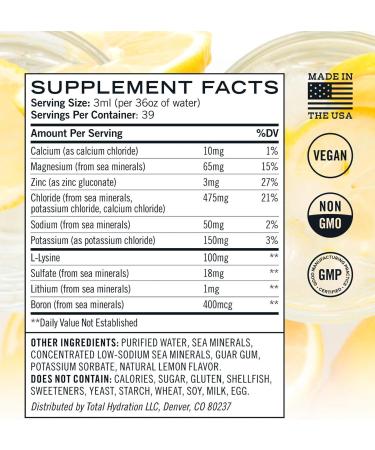 Total Hydration Electrolyte Supplement Bundle - Ketolyte Rapid Hydration Unflavored (39 Drops) + Daylyte Lemon Daily Hydration (39 Drops) - Sugar Free Trace Mineral Drops for Endurance Rejuvenation - Buy Online on GoSupps.com