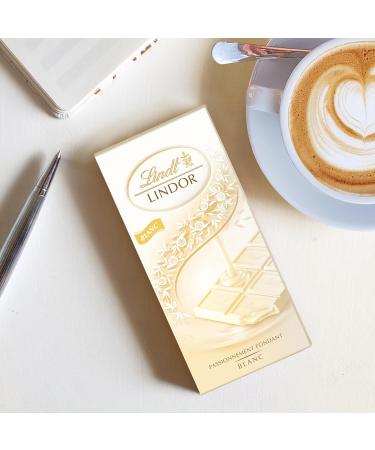 Lindt - LINDOR Tablet - White Chocolate - Heart Fondant 100g - Buy Online on GoSupps.com