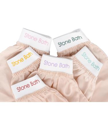 Buy Exfoliating Silk Bath Glove Kese Mitt - Removes Dead Skin & Fake Tan | Turkish Hammam Kese (Pink) - Re-Energize Your Skin - Buy Online on GoSupps.com