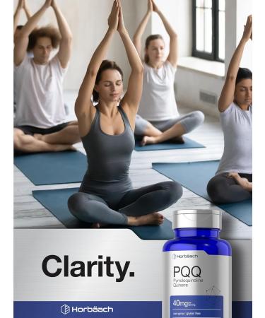 Horb ach PQQ Supplement 40 mg | 120 Capsules | Maximum Strength | Non-GMO and Gluten Free Supplement | Pyrroloquinoline Quinone Disodium Salt - Buy Online on GoSupps.com