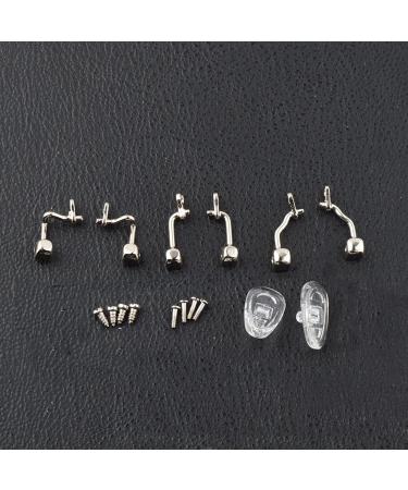 SBTRKT Eyeglass Accessories - 10 Sets Nose Pad & Holder for Eyeglass Repair | Color C | International Shipping - Buy Online on GoSupps.com