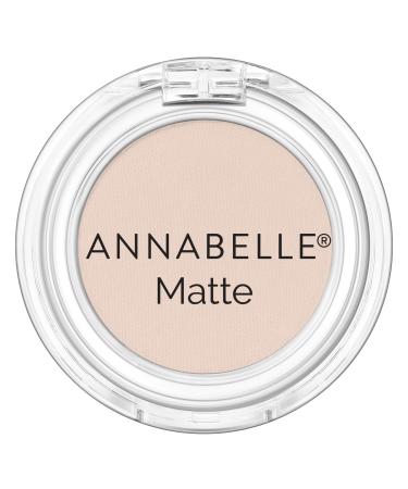 Annabelle Matte Single Eyeshadow Ivory Cruelty-Free Fragrance-Free Paraben-Free 1.5 g