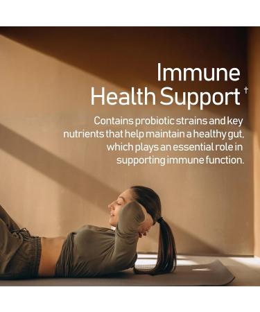 NANOWELL 55B Probiotics with Digestive Enzymes for Immune Support & Gut Health - 55 Billion CFU 12 Strain 185 mg Prebiotic - Relieves Gas & Bloating - 60 Vegan Capsules 60 Day Supply 60 Count (Pack of 1) - Buy Online on GoSupps.com