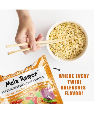 Club Supreme Ramen Instant Noodle - Spicy Chicken Noodles 85G (Pack of 12) 1.02 Kg - Cooks In 3 Minutes White - Buy Online on GoSupps.com