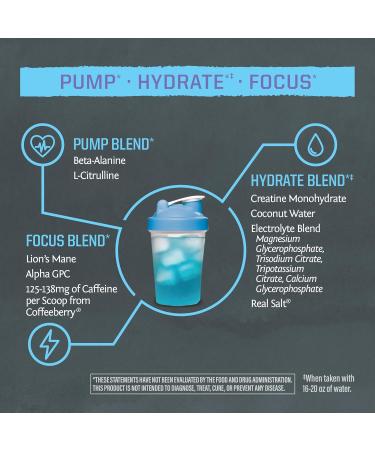 Active Preworkout Hydration Blend & Vanilla Organic Plant Based Protein Powder Set | Bundle & Save | Non-GMO Soy Dairy Filler & Gluten Free (32 Servings Protein 30 Servings Blue Rasp Pre Workout) - Buy Online on GoSupps.com