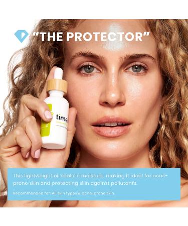 Timeless Skin Care Squalane Oil 100% Pure - 2 oz Pack of 2 | Lightweight & Plant-Based for All Skin Types - Buy Online on GoSupps.com