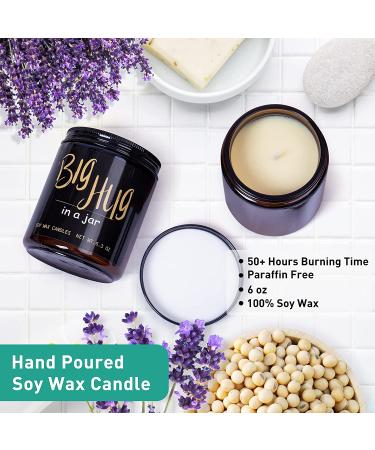 GEMTEND Lavender Scented Candles - Thinking of You, Miss You, Sympathy, Encouragement & Get Well Soon Gifts for Her - Remembrance Gift - Buy Online on GoSupps.com