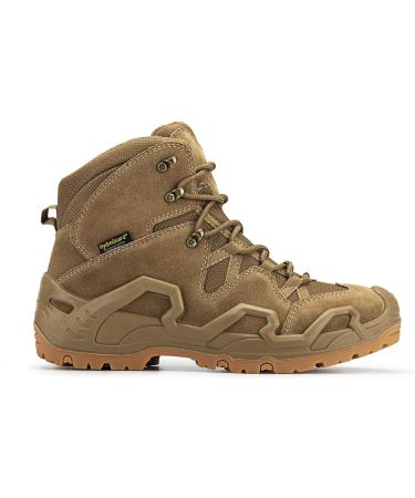 ROCKROOSTER Walland Men 8 Combat Boots | Waterproof Hiking Boots KS735-KS737 Coyote - Buy Online on GoSupps.com