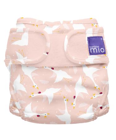 Bambino Mio Mioduo Cloth Diaper Cover Sleepy Swan Size 2 (9Kg+)