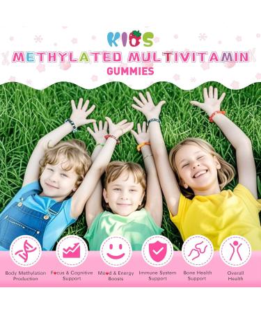 Elysx Kids Methylated Multivitamin & L-Lysine Chewable Gummies Immune & Brain Support Lip & Oral Health - Buy Online on GoSupps.com