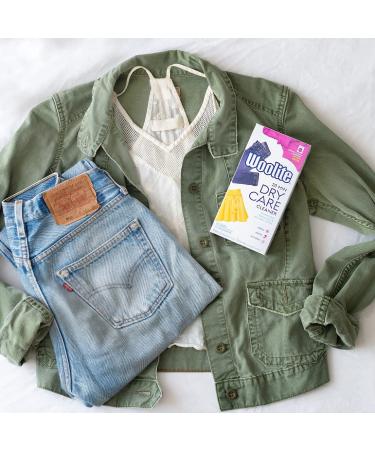 Woolite At-Home Dry Cleaner Cloths for Wool, Cashmere, and Designer Jeans - Stain Removal, Easy to Use, Fresh Scent - 14 Count Pack - Buy Online on GoSupps.com