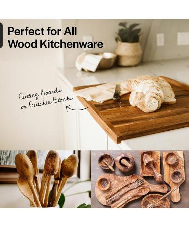 Thirteen Chefs Cutting Board Oil - Food Grade Mineral Oil for Cutting Boards & Countertops - 8 Fl Oz - Made in USA - Buy Online on GoSupps.com
