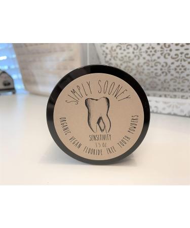 Organic Vegan Fluoride-Free Tooth Powder - Cinnamon Clove Flavor Remineralizing & Whitening 6-Month Supply for Sensitivity Relief - Buy Online on GoSupps.com