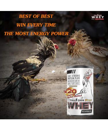 Rooster Booster Faster X3 - 90 Capsules| Premium Whey Protein & Vitamins | Health Supplement for Muscle Gain & Strong Hens | International Shipping - Buy Online on GoSupps.com