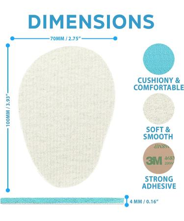 PerseveranX Metatarsal Pads for Women - 2 Pairs Premium Foot Cushions for High Heels - Ball of Foot Inserts for Heel Pain Relief - Buy Online on GoSupps.com