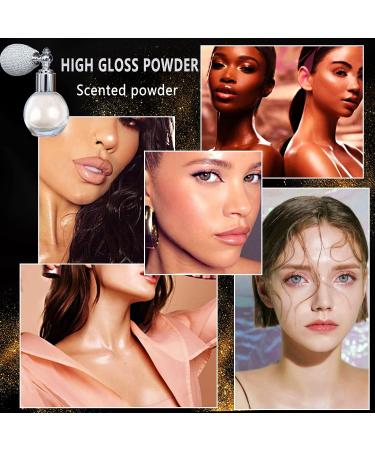 Ganbaro Glitter Powder Spray Highlighter | Loose Body Glitter & Sparkle Makeup for Hair, Face & Body - Buy Online on GoSupps.com