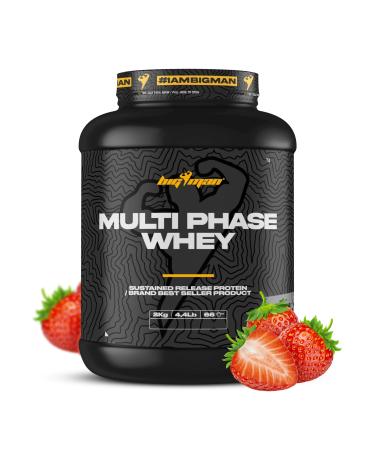 BigMan | Multi-Phase 2.27 kg (Fresse) | Sequential Protein | Whey Protein | Protein Hydrolyzate | Calcium Caseinate | Glutamine Peptides | Gain Muscle Mass