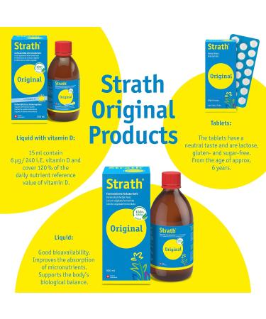 Bio-Strath Original Tablets (100) - Herbal Yeast Food Supplement for Daily Nutrition - Pregnancy & Breastfeeding Safe - Vegan, Lactose & Gluten Free - 100 Count - Buy Online on GoSupps.com