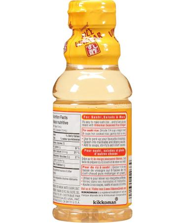 KIKKOMAN BRAND Seasoned Rice Vinegar 296ml - Buy Online on GoSupps.com