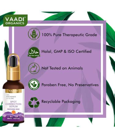 Buy Spot Correction Serum with 10% Niacinamide & 1% Zinc - 30ml | Acne Treatment for Even Skin Tone | International Shipping Available - Buy Online on GoSupps.com
