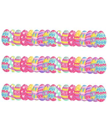 A4 Edible Decor Icing Sheet EASTER EGG Border Edible Cake Topper Decoration