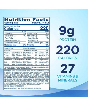 Ensure Original Nutrition Shake Milk Chocolate 8 Fl Oz - Pack of 24 | 192 Fl Oz Total - Buy Online on GoSupps.com