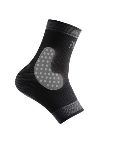 Buy Adjustable Foot Socks - Ankle Brace Compression Support Sleeve with Silicone Gel for Joint Pain Relief & Plantar Fasciitis - Black Large - International Shipping Available - Buy Online on GoSupps.com