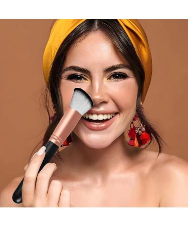 Retoo 10-Piece Professional Make-Up Brush Set | Ideal for Powder Cream & Liquid | Black Eye & Face Brushes - Buy Online on GoSupps.com