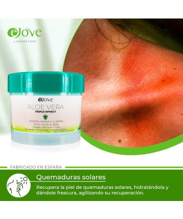  Ejove Ejove Aloe Vera Cream 500ml - Face Moisturizer for Women or Men Moisturizing Body and Hand Cream with Anti-Cellulite Properties - Buy Online on GoSupps.com