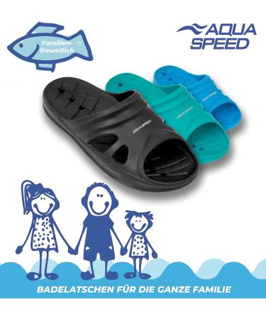 Aqua Speed Flip Flops & Microfiber Towel | Stylish Shower Sandals for Men Women & Kids | Perfect Pool & Sauna Footwear | EU Size 29 - Florida Collection - Buy Online on GoSupps.com