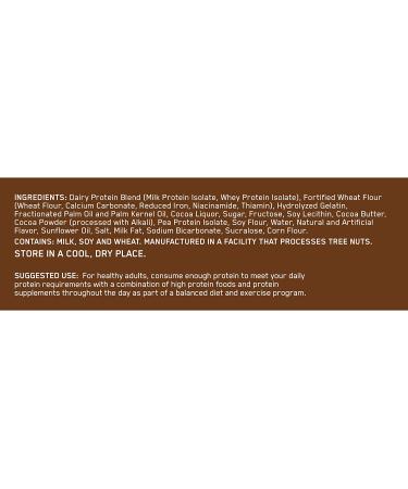 Optimum Nutrition Chocolate Creme Protein Wafers - 9 Packs (1.48 oz each) | High Protein Snack - Buy Online on GoSupps.com