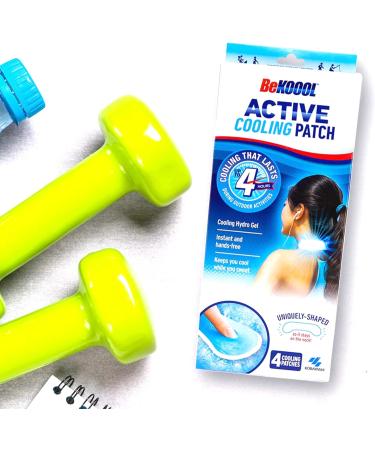 BeKoool Active Cooling Patch 4 Count - Cooling Relief for Strenuous Activities - Buy Online on GoSupps.com