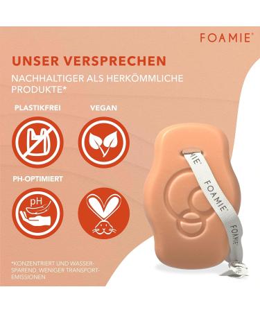 Foamie Firm Shampoo with Squalane for Wavy & Curly Hair - Define & Care for Curls | 80g - Buy Online on GoSupps.com