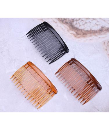 Ruwado 6 Pcs 14 Teeth Hair Side Comb Set - French Vintage Style Hair Clips for Women & Girls - Ideal for Bridal Wedding Veil & Fine Hair - Buy Online on GoSupps.com
