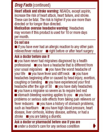 Advil Migraine 200mg Liquid Capsules - 20 Count - Buy Online on GoSupps.com