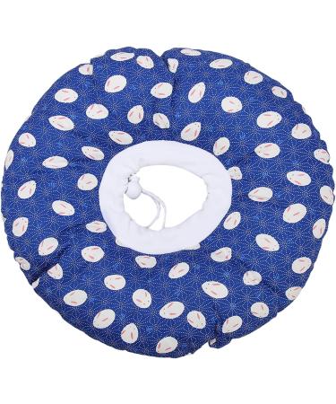 Comfortable Ear Pain Relief Cushion for Side Sleepers - Blue Cotton Earrage Cushion for Ear Hole Piercing | 11.4 inches - Buy Online on GoSupps.com
