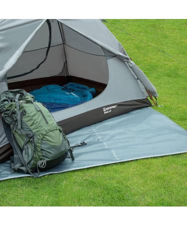 Bessport Waterproof Camping Tarp for 1-3 Person Tent | Picnic, Hiking & Outdoor Activities | Blue Tarp with Drawstring Bag - Buy Online on GoSupps.com