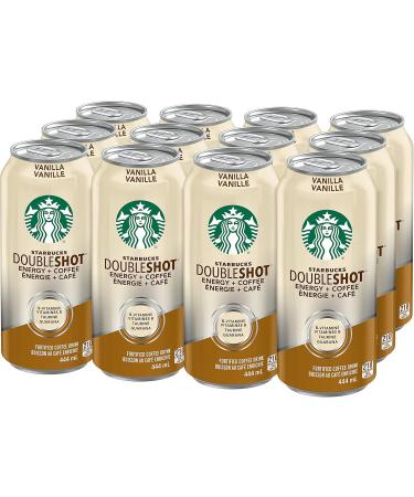 Starbucks Double Shot Vanilla 444 mL Cans 12 Pack Vanilla Vanilla - Buy Online on GoSupps.com