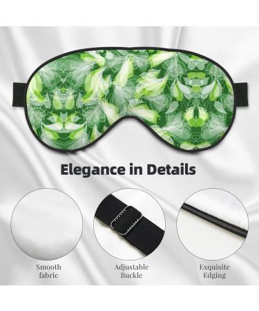 Leaf Soft Sleep Eye Mask | Breathable Women's Eye Patch for Travel & Relaxation - Buy Online on GoSupps.com