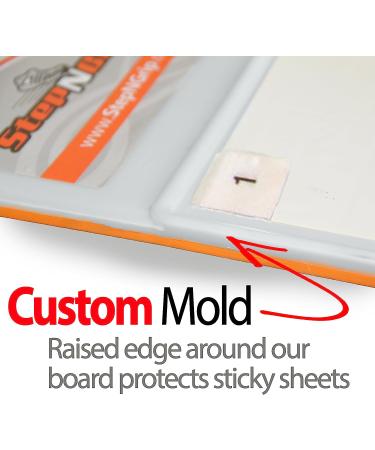 StepNGrip Basketball Traction Board - Anti-Slip Shoe Mat with 30 Sticky Sheets - Buy Online on GoSupps.com
