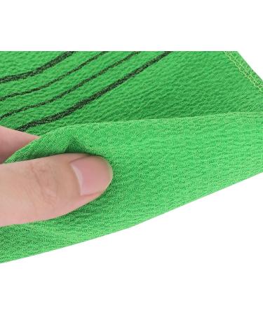 Molain 5Pcs Asian Exfoliating Washcloth Italy Towel - Dual-Sided Exfoliating Glove - Remove Dead Skin, Callus, and Scrub in Shower Spa - Bath Accessories in Pink/Blue/Green/Yellow - Buy Online on GoSupps.com