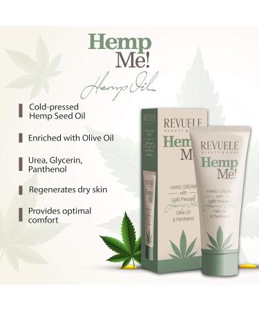 Revuele - Hemp Me! Hand Cream - 80ml - Buy Online on GoSupps.com