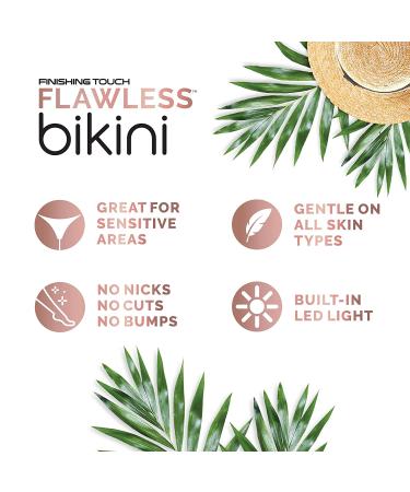 Finishing Touch Flawless Bikini Shaver and Trimmer: Electric Razor for Women - Smooth and Bump-Free Shaving Experience - Buy Online on GoSupps.com