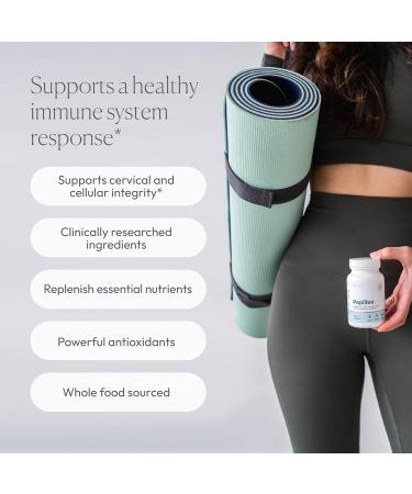 Papillex Dietary Supplement Tablets All Natural Immune Support - Immunity Defense - Best Immune System Booster - Organic 60 Capsules Bottle (Single Bottle) - Buy Online on GoSupps.com
