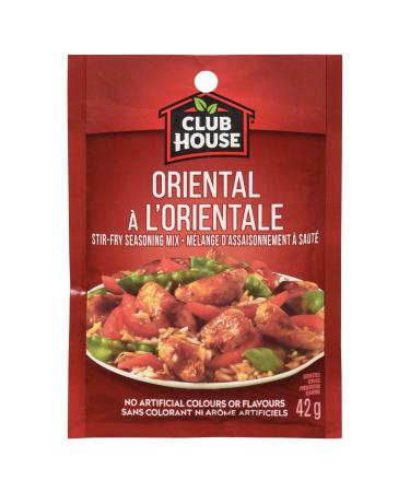 Club House Dry Sauce/Seasoning/Marinade Mix Oriental Stir-Fry 42g Case Pack 12 Count