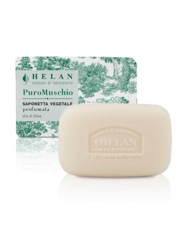 Helan Helan Puro Muschio Solid Hand Soap Gentle Natural Cleaning for Hand Hygiene