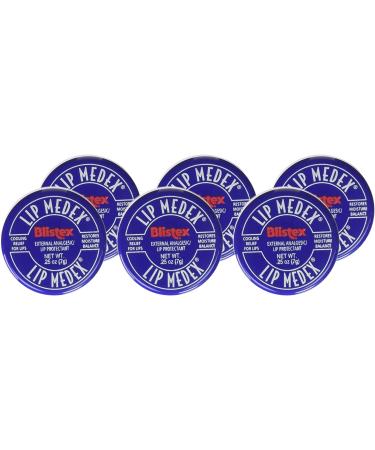 Blistex Lip Medex 0.25 oz (Pack of 6) | External Analgesic & Lip Protectant - Buy Online on GoSupps.com
