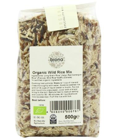 Biona Biona Org Pack of 4 Wild Rice Mixes 500g